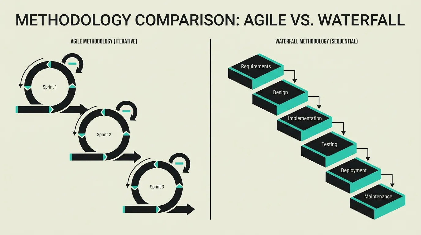 Agile vs Waterfall: Vergelijking voor Developers